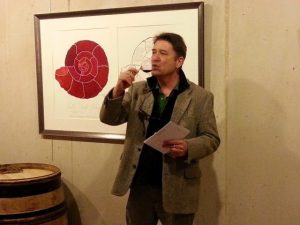 Burgundian wine guru 'on the job'