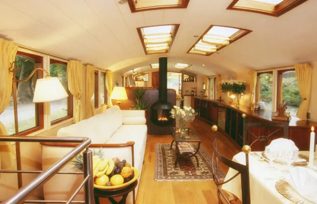 Barge Roi Soleil Interior Canal du Midi